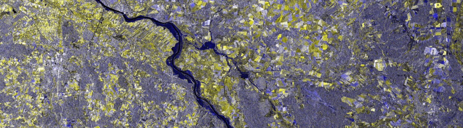 ERS-2 Radar image of the Elbe flood