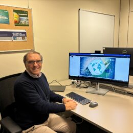 Project member Raffaele Crapolicchio in his office